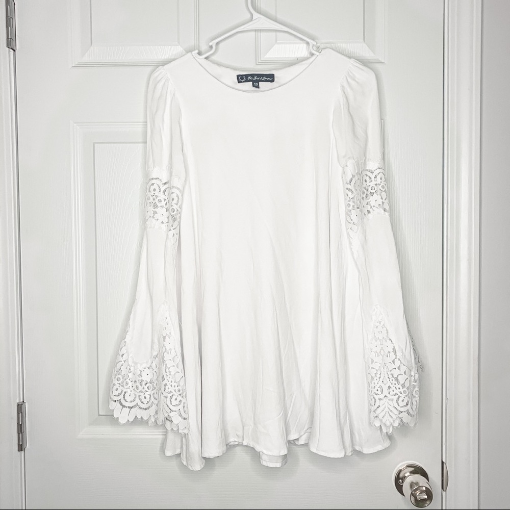 For Love and Lemons festival bell sleeve dress - Picture 2 of 6